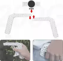 LensGo Telefono išmaniojo telefono laikiklis stabilizatorius 3x stovas ISO / L3 / Baltas