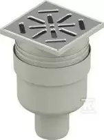Uponor DRAIN 50 AQUA AMBIENT, VERSIBLE DRAIN, 100X100