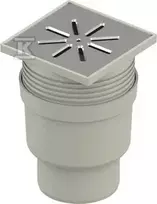 Uponor DRAIN 110 AQUA AMBIENT VERSIBLE DRAIN 150X15