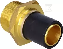 Georg Fischer ADAPTERIS PE-BRASS GZ, D40X1 1/2" SDR11