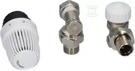 Imi Heimeier ŠILDYTUVŲ RINKINYS, C, 1/2" KAMPAS, GALVA + VOŽTUVAS + GRĄŽINIMAS