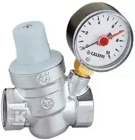 Caleffi SLĖGIO REGULIATORIUS SU MANOMETRA 1/2"