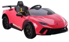 Elektromobilis vaikams Lamborghini Huracan, raudonas
