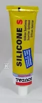 Soudal SANITARINIS SILIKONAS 60ML, SKAIRS