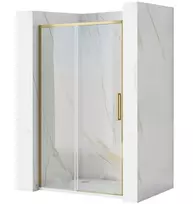 Dušo durys REA Rapid Slide, 120 cm, Brushed Gold