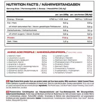 Vast Sports VAST PRO PLANT Planted-Based Protein isolate 900 g augalinės kilmės baltymai : Skonis - Bananų duonos