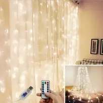 LED lempučių užuolaida (3m x 3m)
