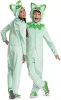 Karnavalinis kostiumas Pokemon Sprigatito kostiumas žalias maskavimas 127-136 cm (7-8 metai) Kigurumi