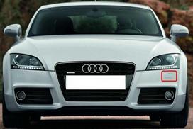 VAG AUDI TT TTS RS 10-14 N/S Kairės pusės priekinio žibinto ploviklio dangtelis originalus 8J0807753B