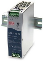 Mean Well MAITINIMO TAIKYMAS DIN bėgeliui 120W 24V 5A
