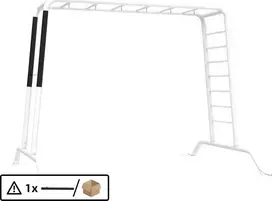 Berg PlayBase – šoninio rėmo gimnastikos skersinio suvirinimas (Male-Female)