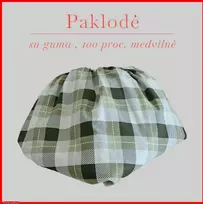 Paklodė su guma - 180x200+20cm.