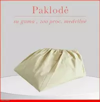 Paklodė su guma - 160x200+20cm.