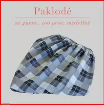 Paklodė su guma - 160x200+30cm.