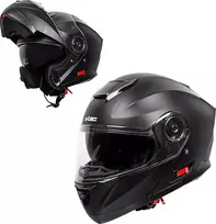 Atverčiamas motociklininko šalmas W-TEC Cullo