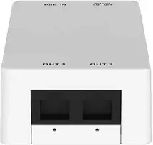 Spacetronik Ethernet PoE plėstuvas 2x 100Mbps SP-EPOEF21