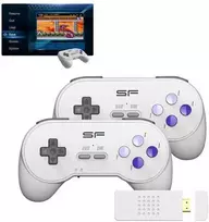 Belaidė klasikinių TV žaidimų konsolė HappyJoe SFC 1900+ Games + Download