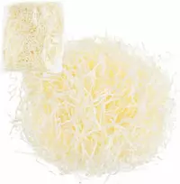 Rafija dovanų pakavimui, kreminė, 50 g.