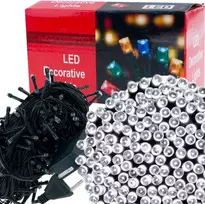 Lempučių girlianda 300 LED, šaltai balta