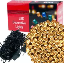 Lempučių girlianda 300 LED, šiltai balta