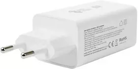 Spacetronik 3in1 USB-C USB PD greitasis įkroviklis 65W 5A baltas