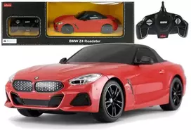 Automobilis BMW Z4 Roadster Rastar su nuotolinio valdymo pultu, raudonas