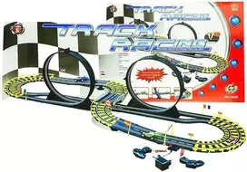 Lenktynių trasa su kilpomis Track Racing su automobiliukais, 565 cm