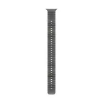 Apple Watch 49mm Translucent Juodas Ocean Band Extension - Natural Titanium Finish - MK7Q4ZM/A