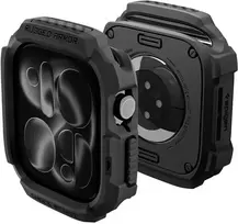 Spigen Rugged Armor Case for Apple Watch 42mm - Matte Juodas