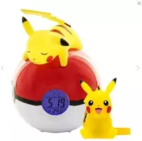 TEKNOFUN TF POKEMON šviečiantis žadintuvas & PIKACHU 9 cm