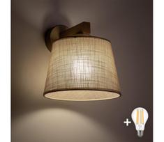 BRILAGI - LED sieninis šviestuvas LATTE SABIA 1xE27/15W/230V pušinis/smėlinė