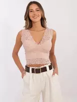 Sublevel Palaidinė moterimse-EM-KR-VJ3608.07-selge pruun
