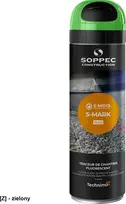 Soppec FASMARK - Fluorescenciniai dažai horizontaliam žymėjimui - žalia