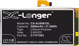Cameron Sino Akumuliatorius Baterijos tipas 0B200-03720100 C11P1903 Asus ROG Phone 3 III ZS661KS / CS-AUS661SL