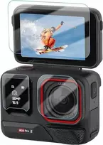 SunnyLife objektyvo dangtelis 6x objektyvo dangtelis + 2x LCD ekranas Kamera Insta360 ACE PRO 2 / BHM917