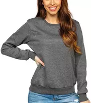 J.Style Džemperis Moterims Fleece Pilkas 68W01-5