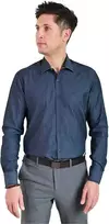 Semco Džinsiniai Marškiniai Vyrams Mėlyna 2.5XL-40619 10317