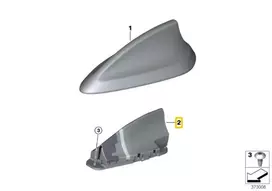 Bmw Stogų Antena 6 G32 Gt X1 F48 X3 G01 Originalus 65208794263