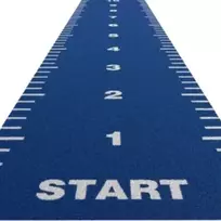 Grindų danga su dirbtine žole Trackz Essential Range 10 × 2 m (Spalva: Mėlyna)