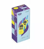 Aptel Rinkinys 2x Radijo ryšio nešiojamoji stotelė Walkie Talkie 3 km 16 kanalų KiddoBoo / Geltona