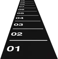 Grindų danga su dirbtine žole Trackz Core Range 15 × 1,5 m (Spalva: Juoda)