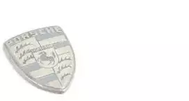 "Porsche" raktų pakabuko pakaitalas Alyvmedžio herbas Maža emblema Logotipas Originalus 94453844300