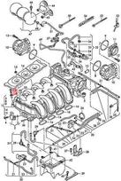 VAG AUDI VW A4 Avant S4 Cabrio quattro amortizacijos įvorė 06E133588 originali