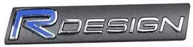 VOLVO S60 MK2 priekinio bamperio grotelės R-Design emblema Originali 31386485