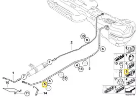 Bmw Vamzdelis Vamzdžio Laikiklis Originalus 16126763898