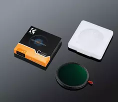 K&F filtras Hibridinis 3in1 K&F 46 mm 46mm Fader ND2-32 + CPL + Juodas Diffusion 1/4 / Kf01.2061