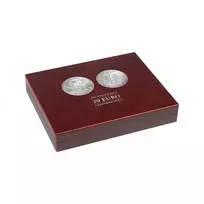 Dėžutė proginėms Vokietijos 20 eurų monetoms Volterra Quattro de Luxe