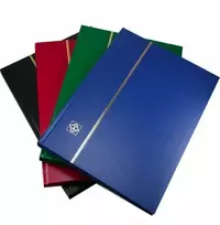 Albumas pašto ženklams Basic juodas 32 (Vokietija) (Raudona)
