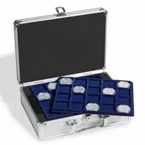 Lagaminas monetoms CARGO S6 (Vokietija) (Su 6-iais dėklais (2 x 33; 41; 48 mm.))