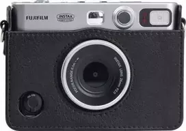 „LoveInstant“ dėklas 5 viename: dėklas + stiklas + 64 nuotraukų albumas + nuotraukų dėklas + rėmeliai, skirti „Fuji Instax Mini Evo“ / juodas